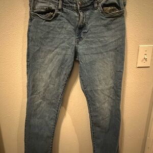 English Laundry Harrow Straight Fit Blue Jeans